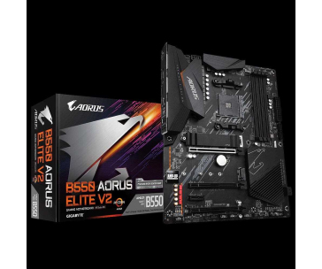 BAZAR GIGABYTE MB Sc AM4 B550 AORUS ELITE V2, AMD B550, 4xDDR4, 1xHDMI, 1xDP (ROZBALENO)