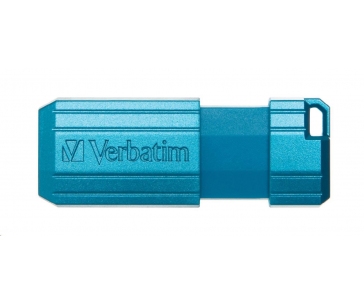 VERBATIM Flash Disk 16GB Hi-Speed Store 'n' Go, Pinstripe, USB 2.0, Caribbean modrá