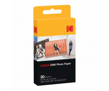 Kodak Zink - fotografický papír 2x3 20-pack