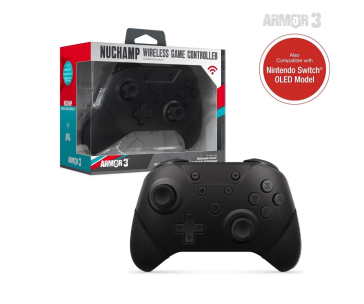 Hyperkin Armor3 NuChamp Wireless Game Controller For Nintendo Switch®/Nintendo Switch® Lite (Black) LED