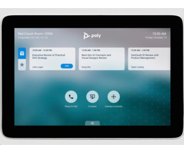Poly TC8, ovládací tablet
