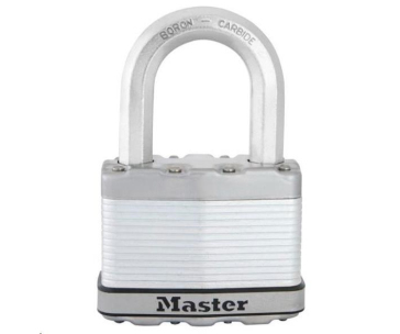 Master Lock Excell M15EURDLFCC titanový visací zámek - 64mm