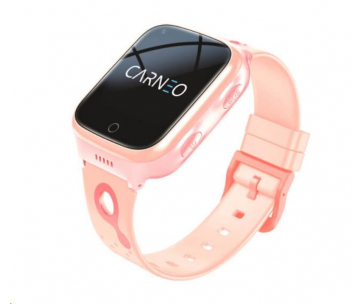 CARNEO dětské GPS hodinky GuardKid+ 4G Platinum pink