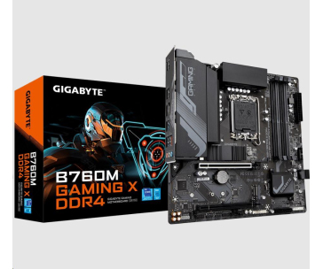 GIGABYTE MB Sc LGA1700 B760M GAMING X DDR4, Intel B760, 4xDDR4, 1xDP, 1xHDMI, mATX