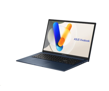 ASUS NTB Vivobook 17 (X1704VA-AU402W), i3-1315U, 17.3" 1920 x 1080, 8GB, 512GB SSD, UHD, W11 Home, Blue