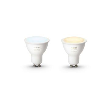 PHILIPS Hue White Ambiance, 2x žárovka 4,2W GU10