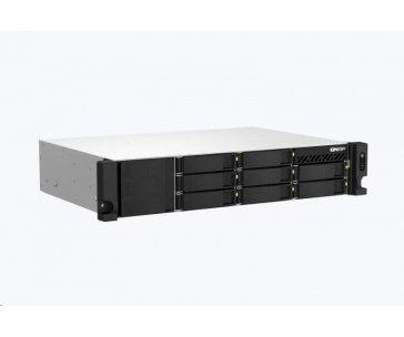 QNAP TS-873AeU-RP-4G (4C/RyzenV1500B/2,2GHz/4GBRAM/8xSATA/2xM.2/2x2,5GbE/4xUSB3.2/1xPCIe/RP)