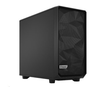 FRACTAL DESIGN skříň Meshify 2 Black Solid, USB 3.1 Type-C, 2x USB 3.0, bez zdroje, E-ATX