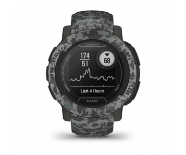 Garmin GPS sportovní hodinky Instinct 2 – Camo Edition, Graphite Camo