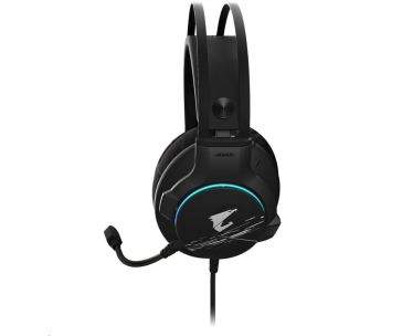 GIGABYTE sluchátka s mikrofonem AORUS H1, headset, USB