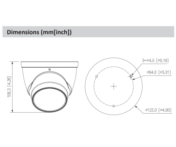 Dahua IPC-HDW5541T-ZE-27135, IP kamera, 5Mpx, 1/2,7" CMOS, objektiv 2,7-13,5 mm, IR<40, IP67