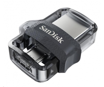 SanDisk Flash Disk 32GB Ultra, Dual USB Drive m3.0, OTG