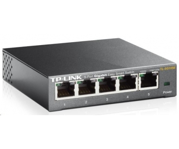 TP-Link Easy Smart switch TL-SG105E (5xGbE, fanless)