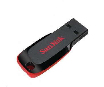 SanDisk Flash Disk 64GB Cruzer Blade, USB 2.0, černá