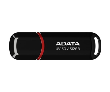 ADATA Flash Disk 512GB UV150, USB 3.2, černá