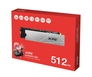 ADATA SSD 512GB XPG GAMMIX S60, PCIe Gen4x4, M.2 2280, (R:4700/ W:1700MB/s)