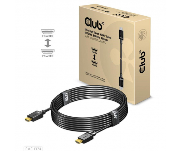 Club3D Kabel Ultra Rychlý HDMI™, 4K120Hz, 8K60Hz Cable 48Gbps (M/M), 28AWG, 4m