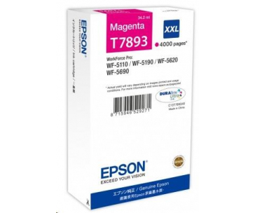 EPSON Ink bar WF-5xxx Series Ink Cartridge "Pisa" XXL Magenta (34,2 ml)