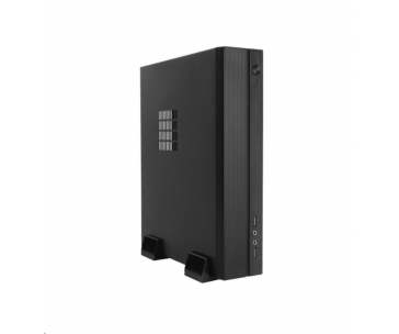 CHIEFTEC skříň Compact Series/mini ITX, IX-06B-85W, Black, 85W adaptér