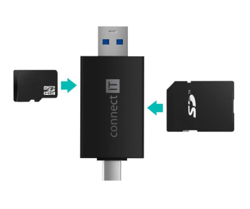 CONNECT IT čtečka karet USB-C/USB-A