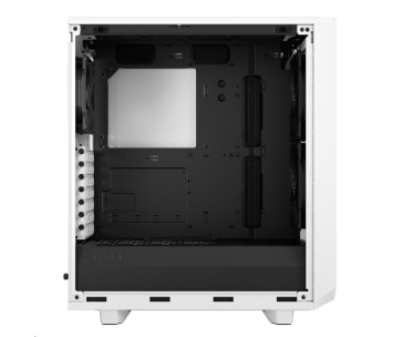 FRACTAL DESIGN skříň Meshify 2 Compact White TG Clear Tint, USB 3.1 Type-C, 2x USB 3.0, bez zdroje, mATX