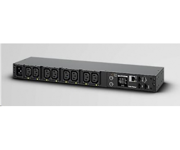 CyberPower Rack PDU, Switched, 1U, 10A, (8)C13, IEC-320 C14