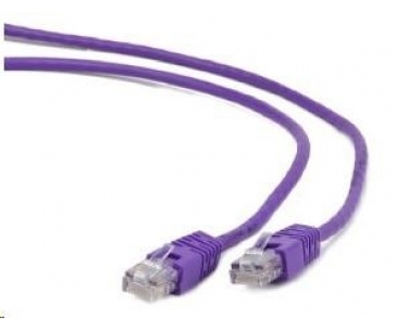 GEMBIRD kabel patchcord CAT6 stíněný FTP 0,5m, fialový