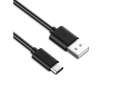 PremiumCord Kabel USB 3.1 C/M - USB 2.0 A/M, rychlé nabíjení proudem 3A, 3m, černá