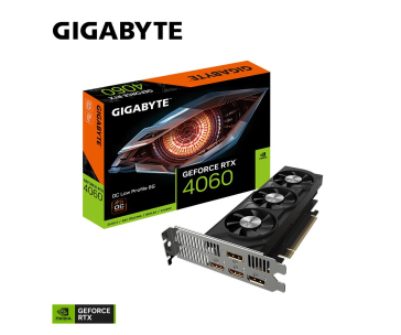 GIGABYTE VGA NVIDIA GeForce RTX 4060 Low Profile OC 8G, 8G GDDR6, 2xDP, 2xHDMI