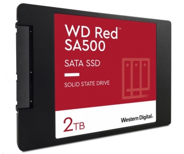 WD RED SSD 3D NAND WDS200T1R0A 2TB SATA/600, (R:560, W:530MB/s), 2.5"