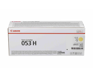 Canon LASER TONER CRG 053H Y žlutá pro i-SENSYS X C1946P (32 000 str.)