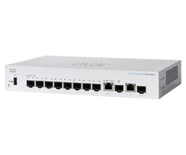 Cisco switch CBS350-8S-E-2G-EU (8xSFP, 2xGbE/SFP combo,fanless) - REFRESH