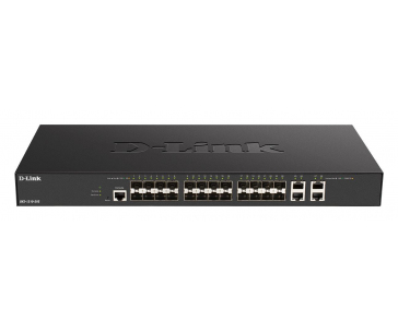 D-Link DXS-1210-28S Smart Managed 10G Switch 24x 10G SFP+ ports, 4x 10GBase-T ports