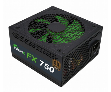 EVOLVEO FX 750 , zdroj 750W ATX, 14cm, tichý, 80+ bronze, bulk