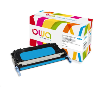 OWA Armor toner pro HP Color Laserjet 3800, CP3505, 6000 Stran, Q7581A, modrá/cyan