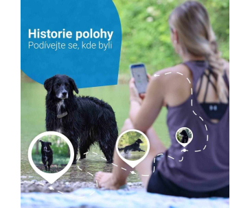 Tractive GPS DOG 4 LTE – sledování polohy a aktivity pro psy - hnědá