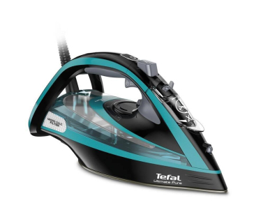 Tefal Ultimate Pure FV9844E0 napařovací žehlička, 3200 W, funkce Anti Drip, automatické vypínání, tyrkysová