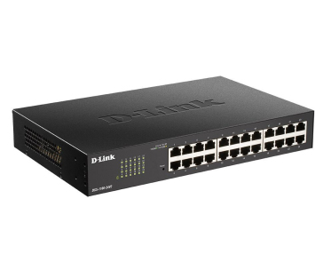 D-Link DGS-1100-24 v2 24-Port Gigabit Smart Managed Switch, fanless