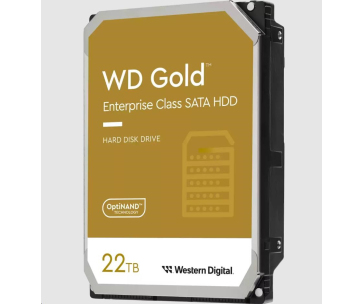 WD GOLD WD221KRYZ 22TB, SATA III 3.5", 512MB 7200RPM, 291MB/s, CMR, Enterprise