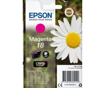 EPSON ink bar Singlepack "Sedmikráska" Magenta 18 Claria Home Ink