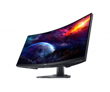 DELL LCD S3422DWG - Curved Gaming Monitor - 34"/86.4cm/WQHD/3440x1440/144Hz/VESA/Speaker/HDMI/DP/USB/3YNBD (210-AZZE)