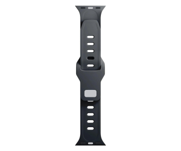 3mk Silicone Watch Strap pro Apple 38/40/41 mm Black