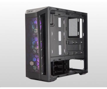 Cooler Master case MasterBox MB511 aRGB, E-ATX, Mid Tower, černá, bez zdroje