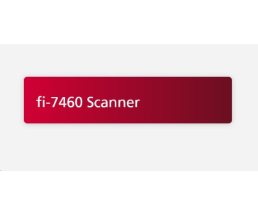 FUJITSU-RICOH skener Fi-7460 A4, 60ppm, průtahový, ADF 100listů, USB 3.0