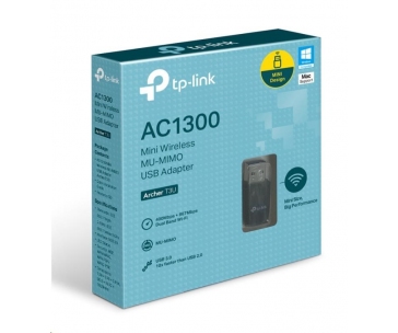 TP-Link Archer T3U WiFi5 USB adapter (AC1300,2,4GHz/5GHz,USB3.0)