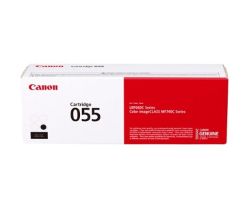 BAZAR - Canon TONER CRG-055 černý pro i-SENSYS LBP663Cdw, LBP664Cx, MF742Cdw, MF744Cdw (2 300 str.) - Rozbaleno (Komplet