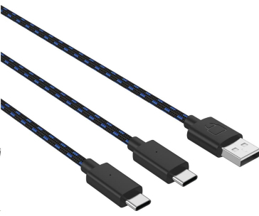 VENOM VS5002 Dual Play & Charge 3 meter Type-C cable