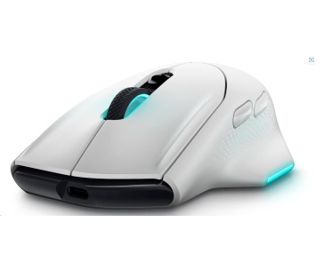 DELL Alienware Wireless Gaming Mouse - AW620M (Lunar Light)