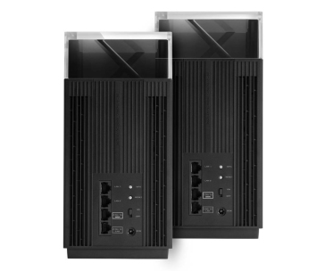 ASUS ZenWiFi Pro XT12 2-pack Wireless AX11000 Tri-band Mesh WiFi 6 System, 2.5G WAN/LAN