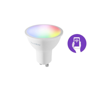 TechToy Smart Bulb RGB 4,5W GU10 - polepeno